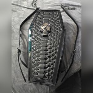 Betsey Johnson Kitsch Bat To The Bone Black Backpack